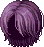 Half Chic Hair, purple