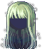 Dark Stellar Hair, green