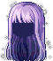 Dark Stellar Hair, purple