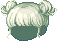 Short Xia Hair, green