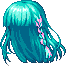 Long Mesh Hair, green