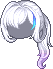 Snow Blossoms Hair, purple