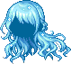 Deep Sea Princess Hair, blue