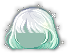 Foggy Abyss Hair, green