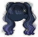 Night Abyss Hair, blue
