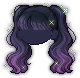 Night Abyss Hair, purple