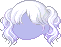 Softly Flowing Hair, purple