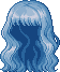 Maximum Sweetness Hair, blue