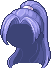 Akatsuki Warrior Hair, blue