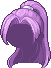 Akatsuki Warrior Hair, purple