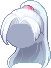 Akatsuki Warrior White Hair, blue