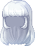 Spirit Walker of the Five Planets White Hair, blue