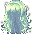 Sparkling Curls Hair, green