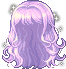 Sparkling Curls Hair, purple