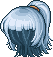 Transcendent Beta Hair, blue