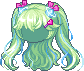 Nova Angelic Buster Hair, green