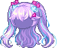 Nova Angelic Buster Hair, purple