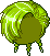 Nova Cadena Hair, green