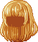 Demon Slayer Hair, orange
