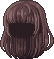 Demon Slayer Hair, brown
