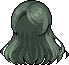 Flora Adele Hair, green