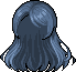 Flora Adele Hair, blue