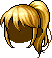 Samurai Ponytail, blonde