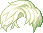 Tousled Surfer Hair, green