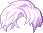Tousled Surfer Hair, purple