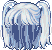 High Teen Girl Hair, blue