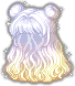 Foggy Blanche Hair, blonde