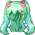 Superstar Hair, green