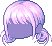 Cherry Pop Hair, purple