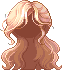 Grace Pigtails Hair, orange