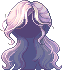 Grace Pigtails Hair, purple