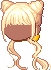Pink Bean Hair, blonde