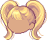 Voluminous Pigtails Hair, blonde
