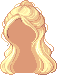 Black Gorgeous Half Up-do Long Hair, blonde