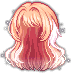 Wrapped Fox Tail Hair, orange