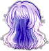 Wrapped Fox Tail Hair, purple