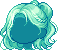 Mini-Braids Hair, green