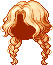 Tousled Noble Braids, orange