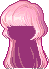 Superlong Unshort Hair, red