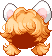 Frizzy Feline Hair, orange