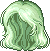 Honey Bun Hair, green
