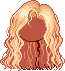 Ubiquitous Cream Curls, orange