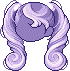 Snowstorm Pigtails, purple