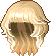 Sliding Hair, blonde