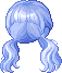 Innocent Schoolish Hair, blue