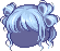 Princess Material Hair, blue